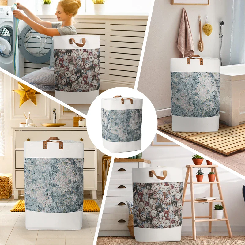 Hearthside Fabric Laundry Basket - Image 9