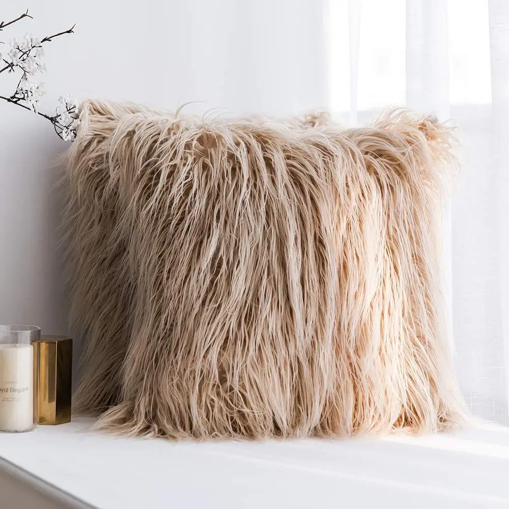 Hearthside Faux Fur PIllow Cover - Image 2