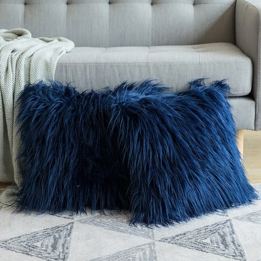 Hearthside Faux Fur PIllow Cover - Image 3