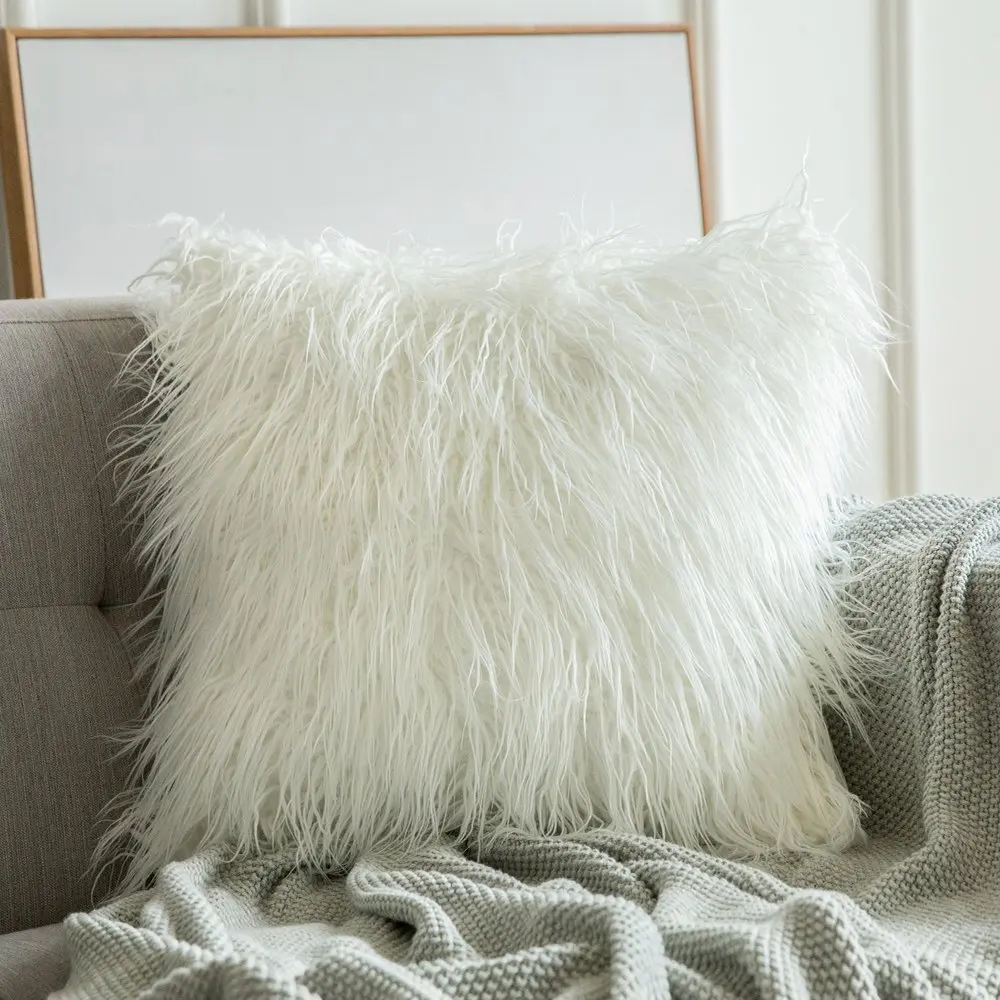 Hearthside Faux Fur PIllow Cover - Image 5