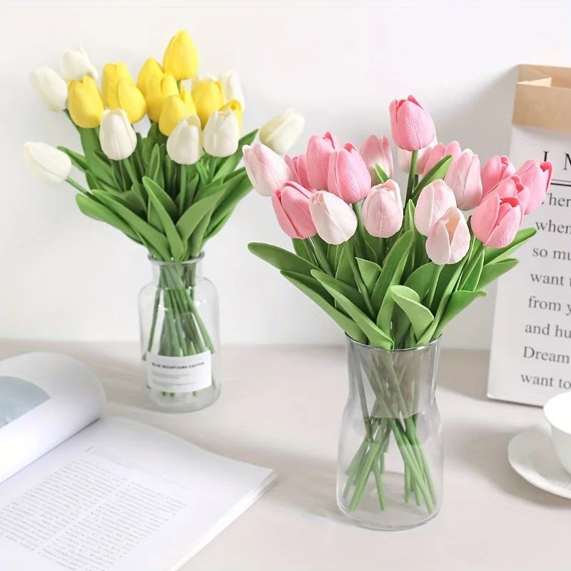 Hearthside Faux Tulips 10 Pcs - Image 2