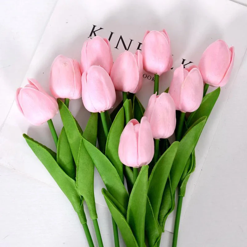 Hearthside Faux Tulips 10 Pcs - Image 7