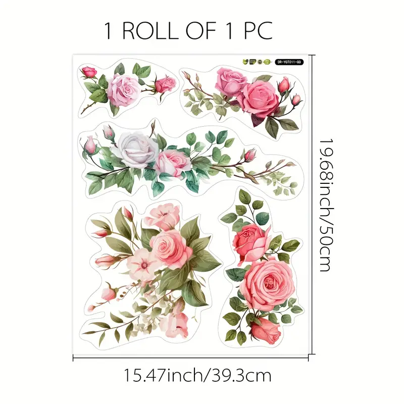 Hearthside Floral Oasis Decals - Image 2