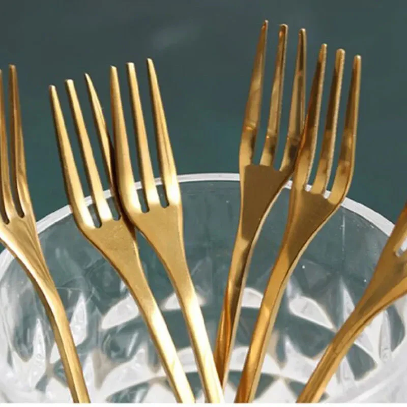 Hearthside Forest Leaves Dessert Forks - Image 5