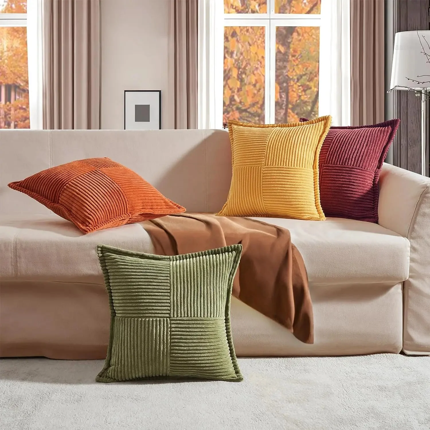 Hearthside Pastel Pillow Cover - Image 10