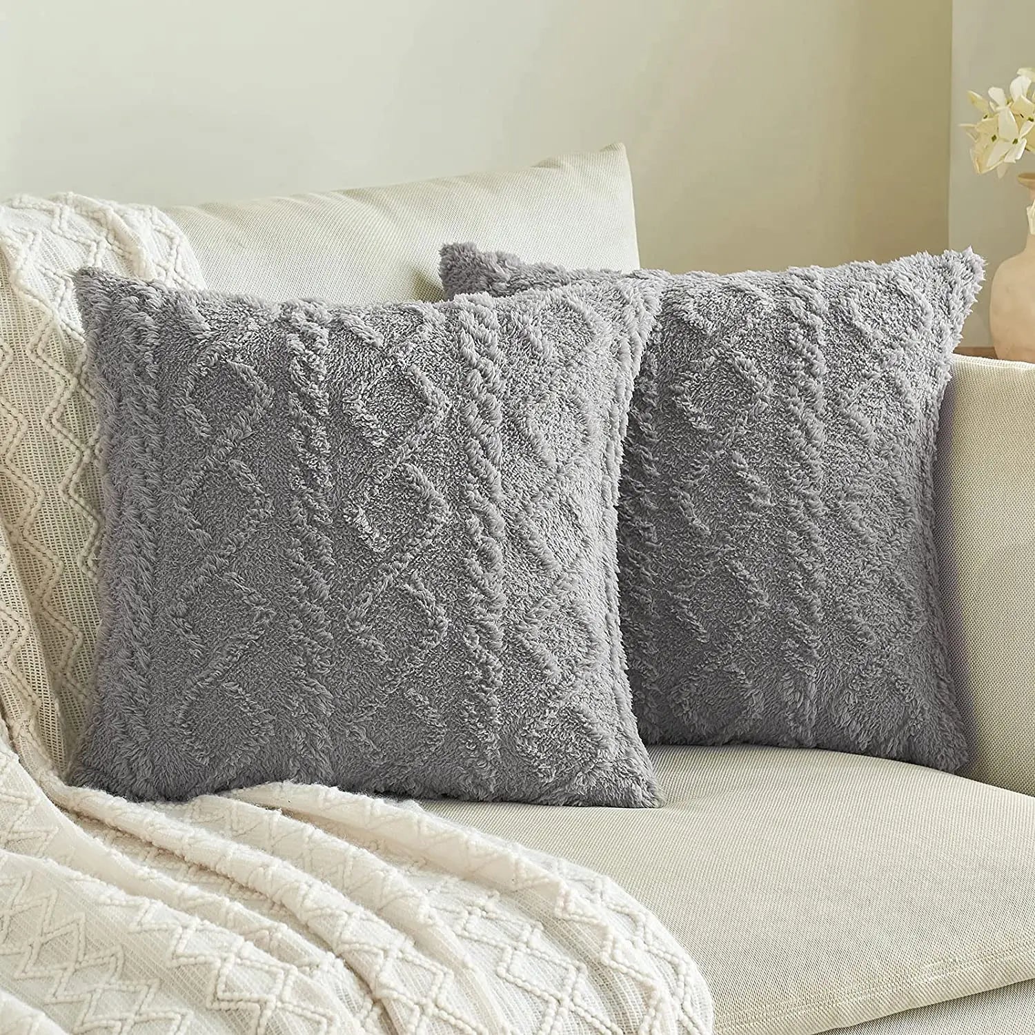 Hearthside Soft Plush Pillow Cover - Image 3