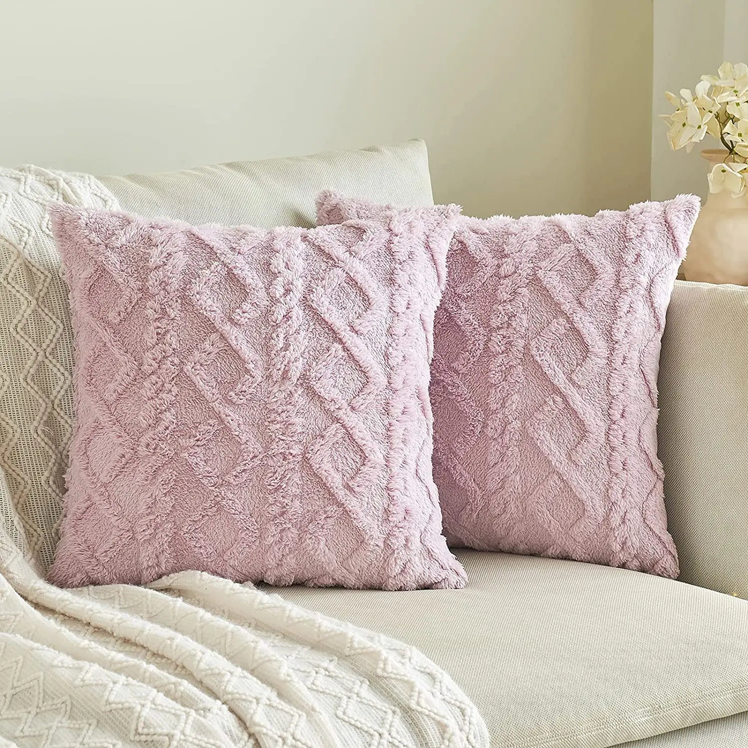 Hearthside Soft Plush Pillow Cover - Image 4