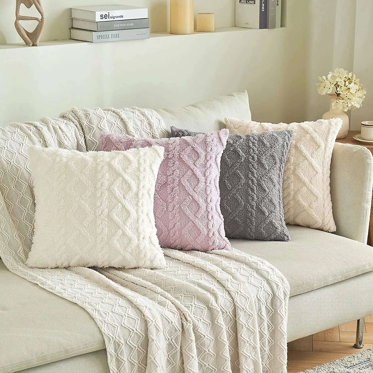 Hearthside Soft Plush Pillow Cover - Image 6