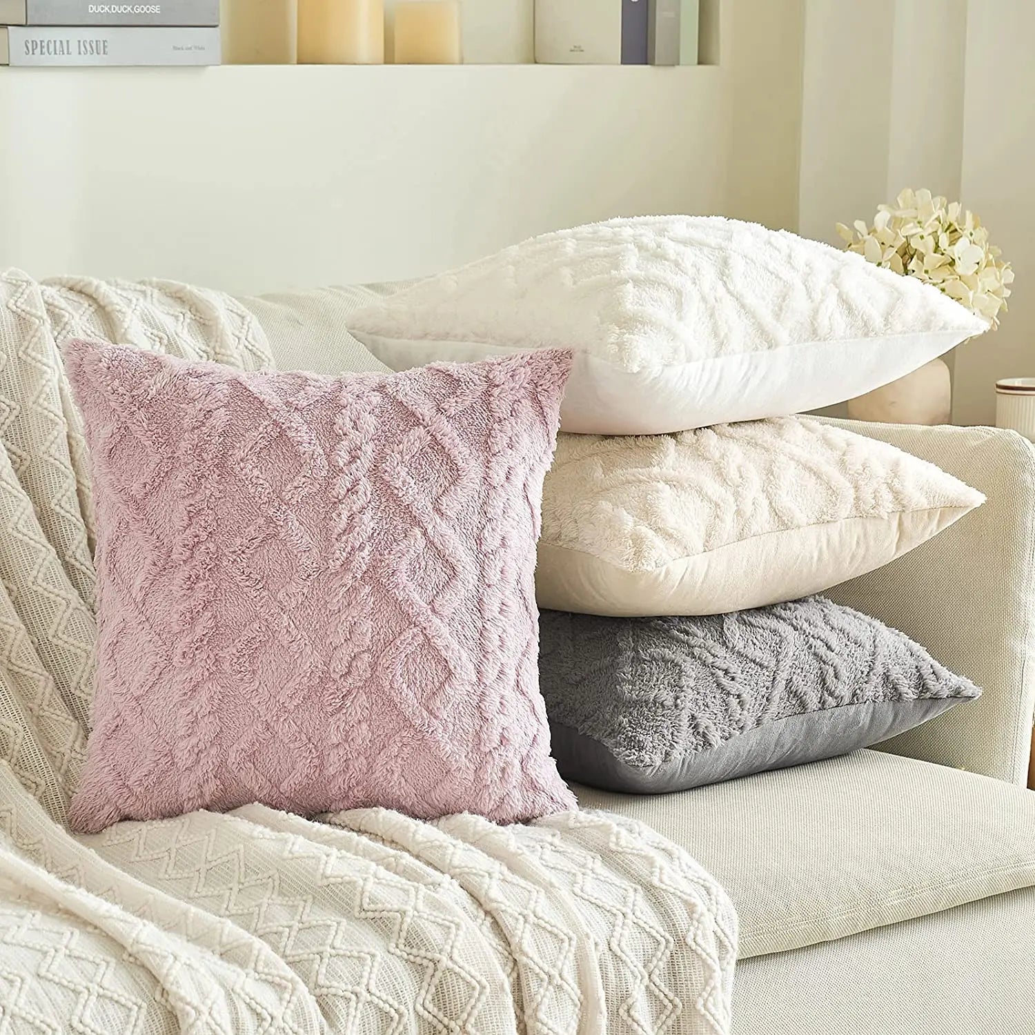 Hearthside Soft Plush Pillow Cover - Image 7