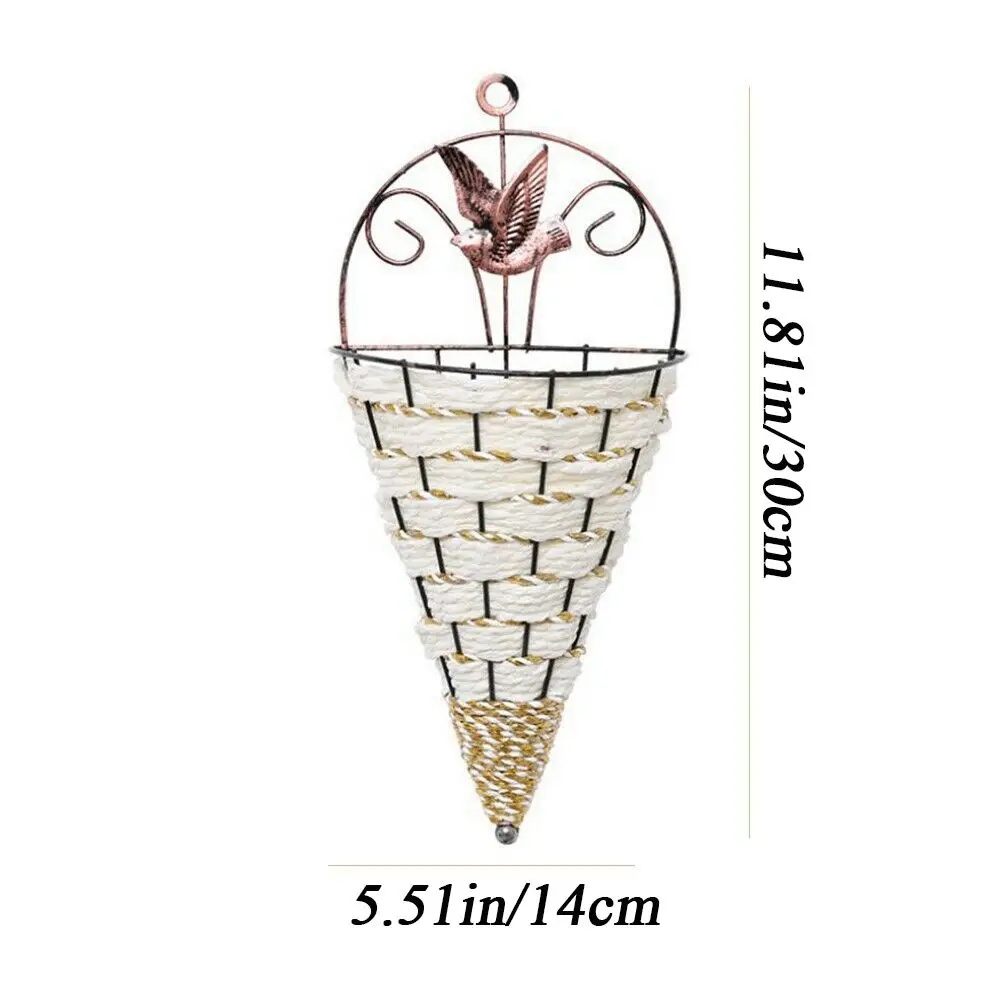 Hearthside Wall Cone Basket - Image 4