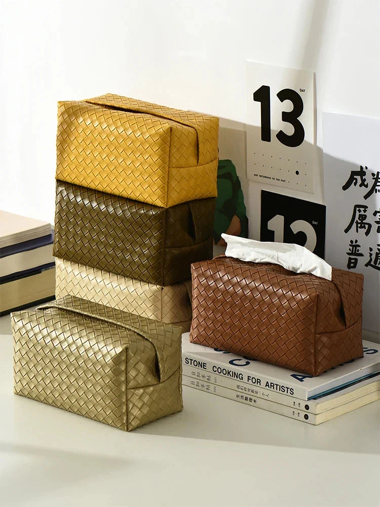 Hearthside Woven Tissue Box Cover