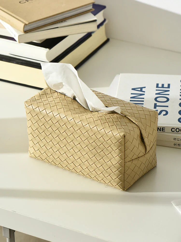 Hearthside Woven Tissue Box Cover - Image 2