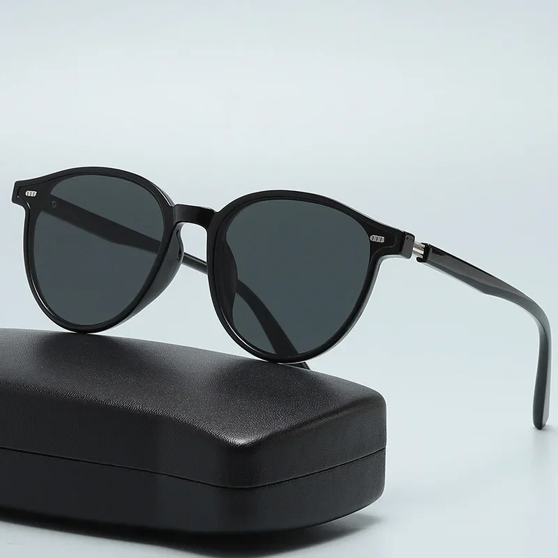 Heritage Vintage Oval Frame Sunglasses - Image 5