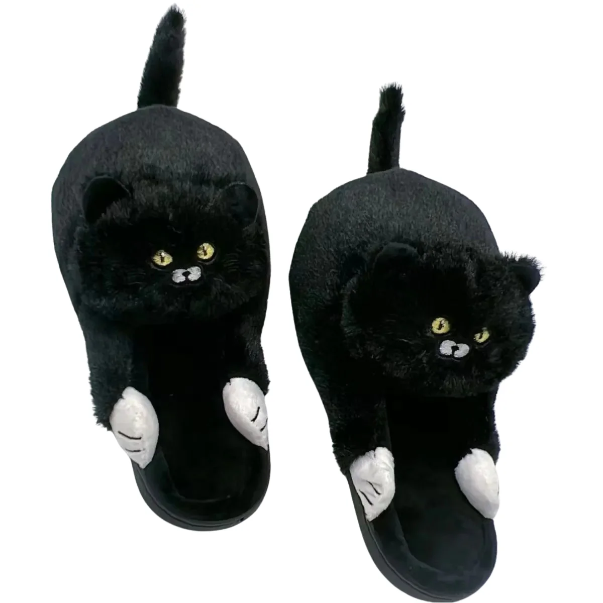 Hugging Cat Slippers - Women's - Image 3