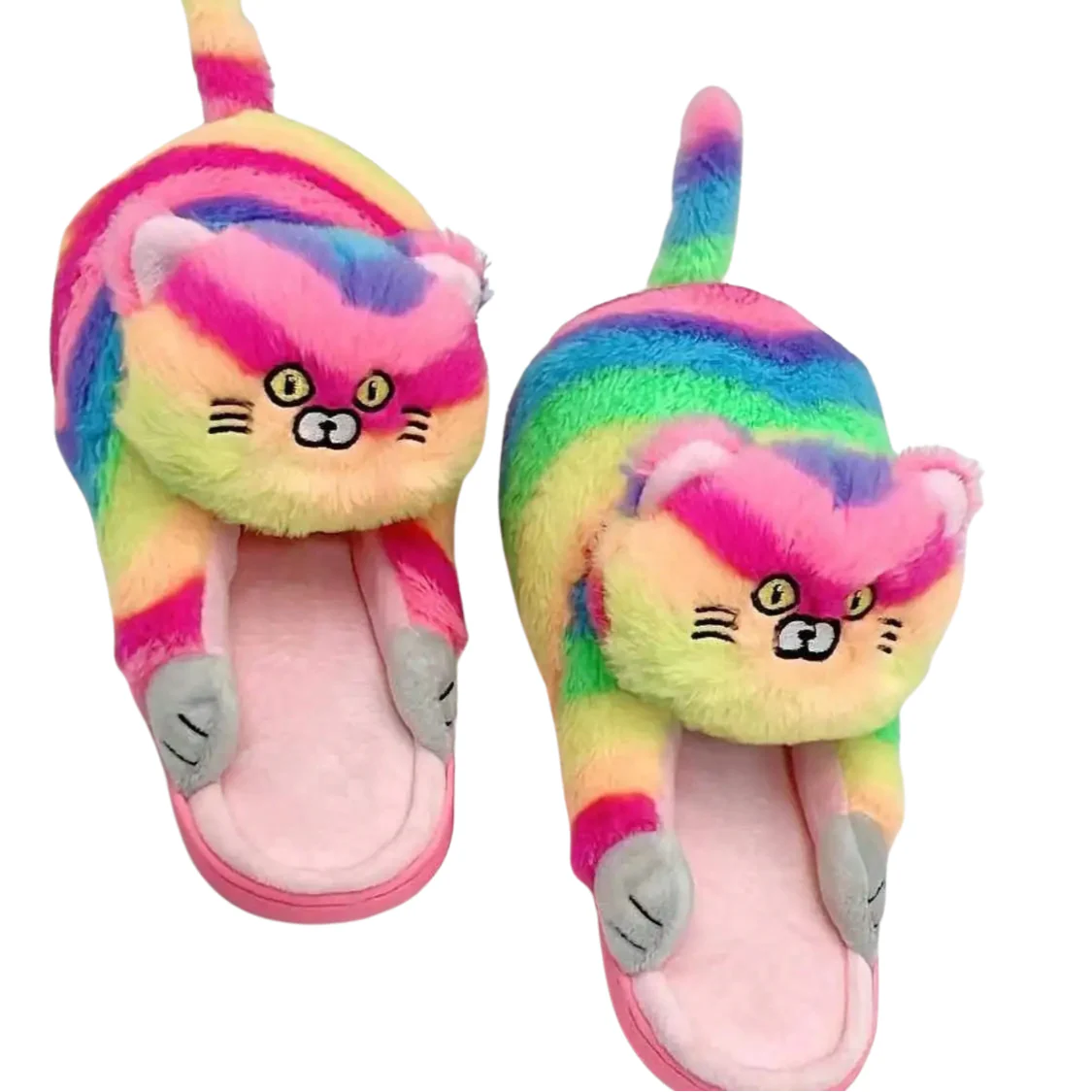Hugging Cat Slippers - Women's - Image 4