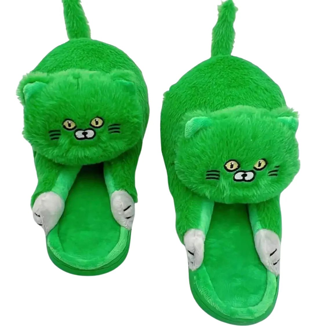 Hugging Cat Slippers - Women's - Image 6
