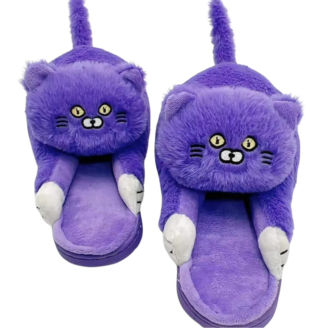 Hugging Cat Slippers - Women's - Image 8