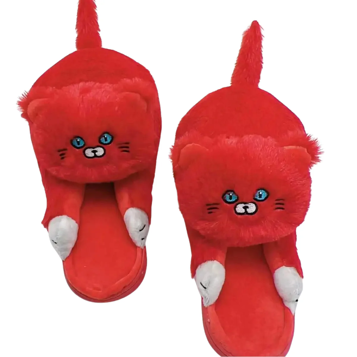 Hugging Cat Slippers - Women's - Image 9
