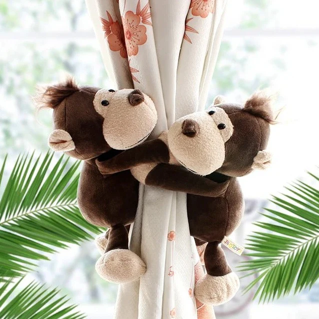 Jungle Animal Friends Curtain Tiebacks - Image 4
