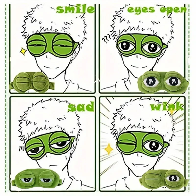 Lazy Frog Sleep Mask - Image 3