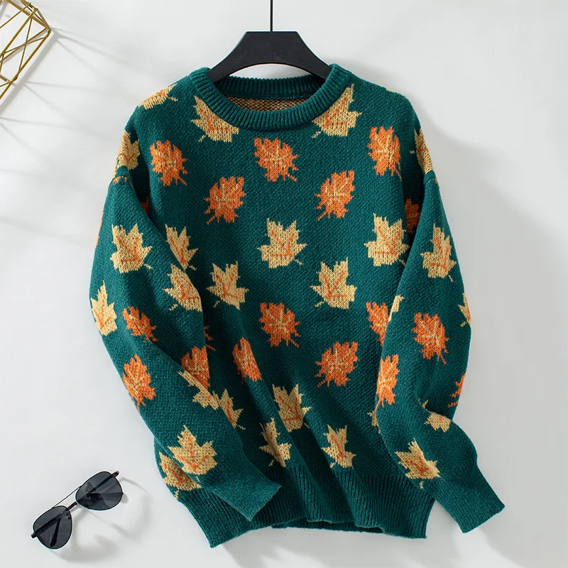 Maple Leaves Sweater