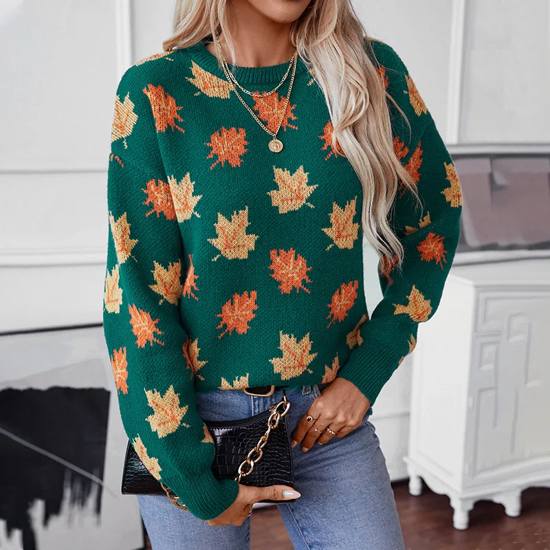 Maple Leaves Sweater - Image 3