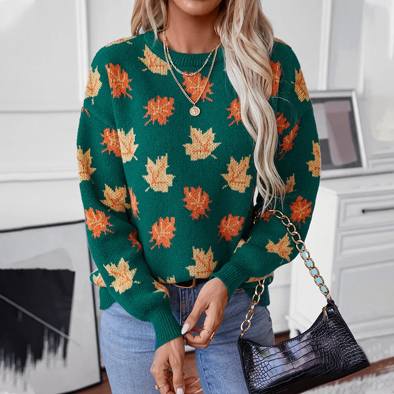 Maple Leaves Sweater - Image 6