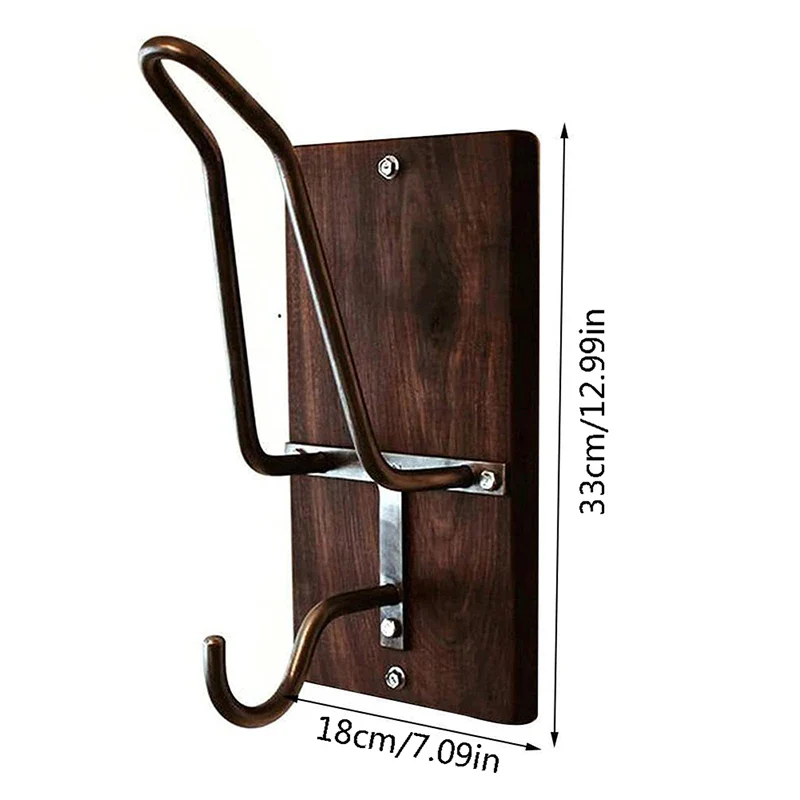 Maverick Wooden Helmet Rack - Image 5