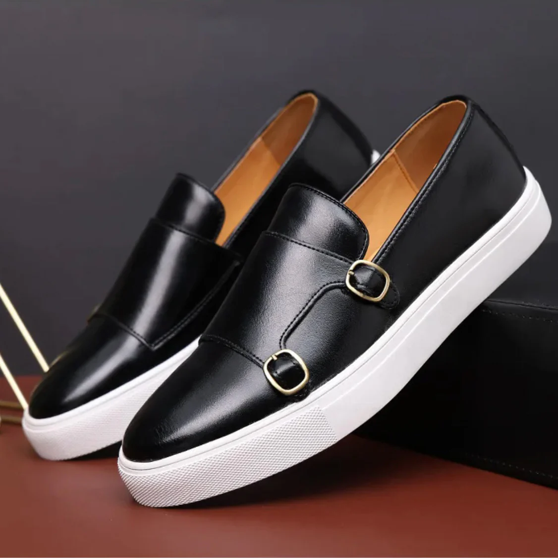 Meridian Casual Leather Shoes Men - Image 2