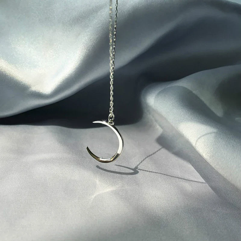 Midnight Crescent Necklace - Image 2