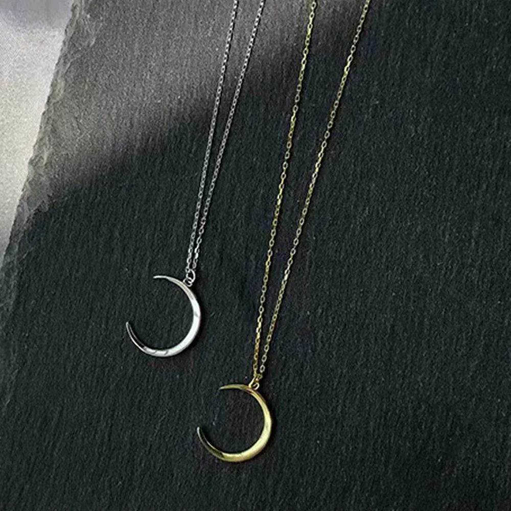 Midnight Crescent Necklace - Image 6