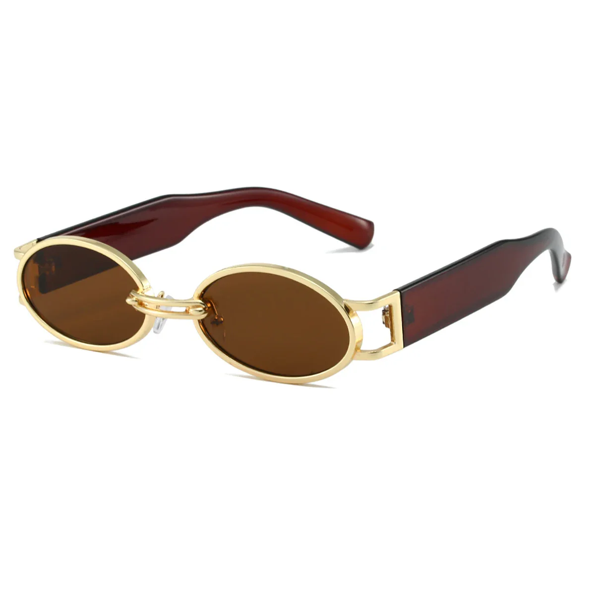 Milano Oval Sunglasses - Image 3
