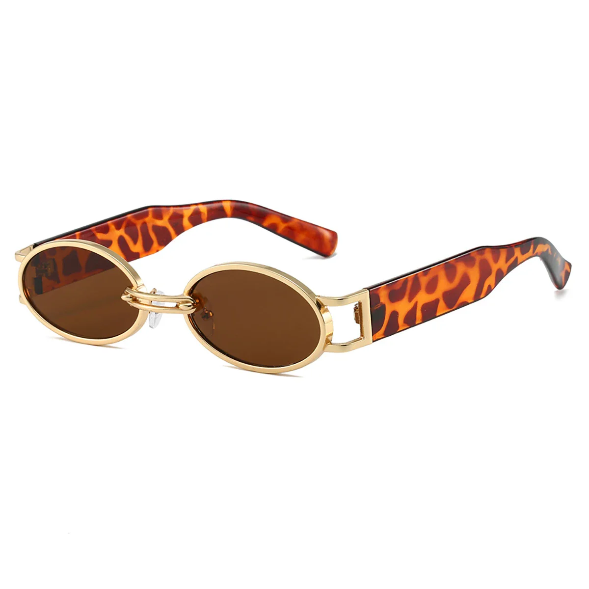Milano Oval Sunglasses - Image 4