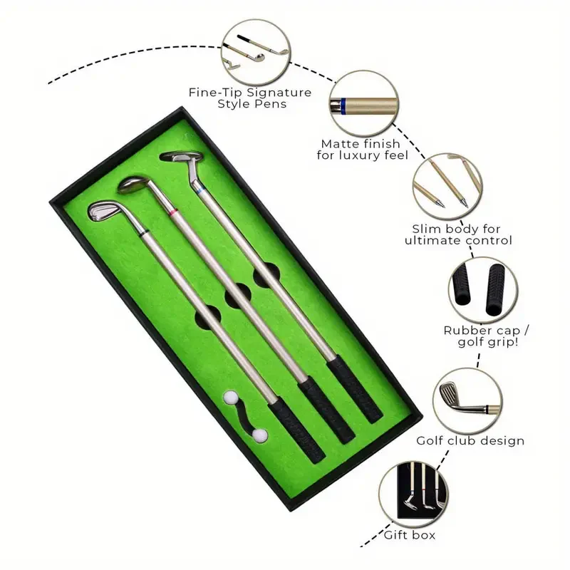Mini Golf Pen Set - Image 4