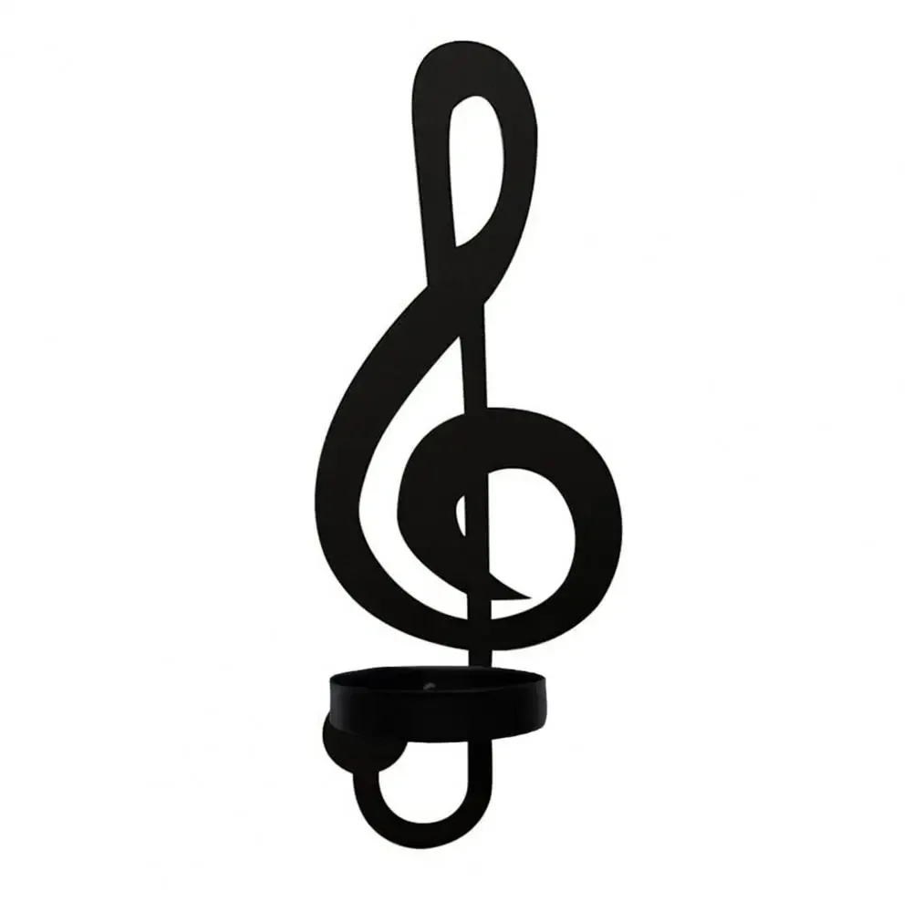 Music Note Candle Holders - Image 5