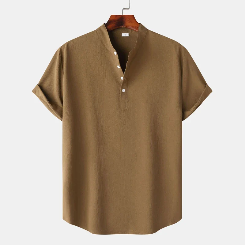 Natural Tone Henley - Image 4