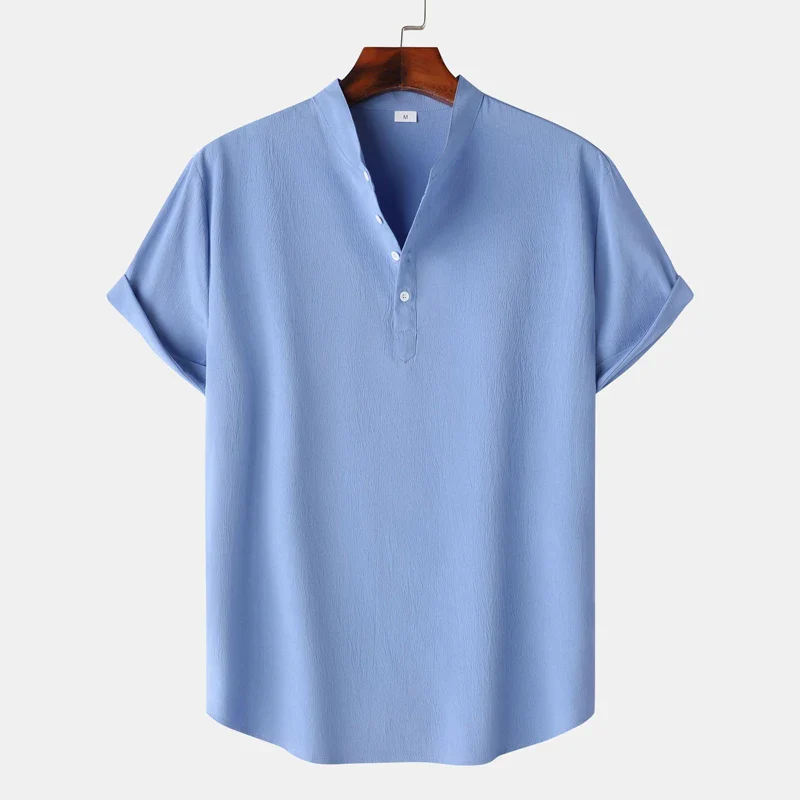Natural Tone Henley - Image 6
