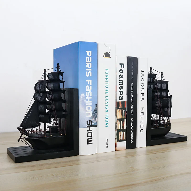 Nautical Voyage Ship Bookends - Image 4