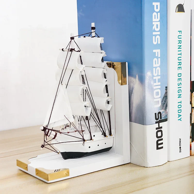Nautical Voyage Ship Bookends - Image 7