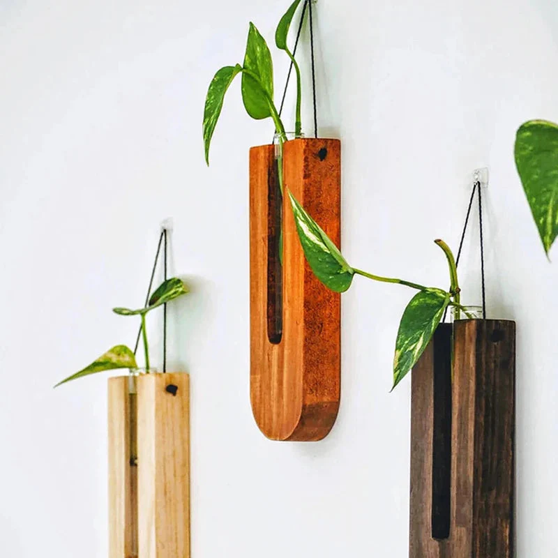 NeatNest Wooden Hanging Planters - Image 9
