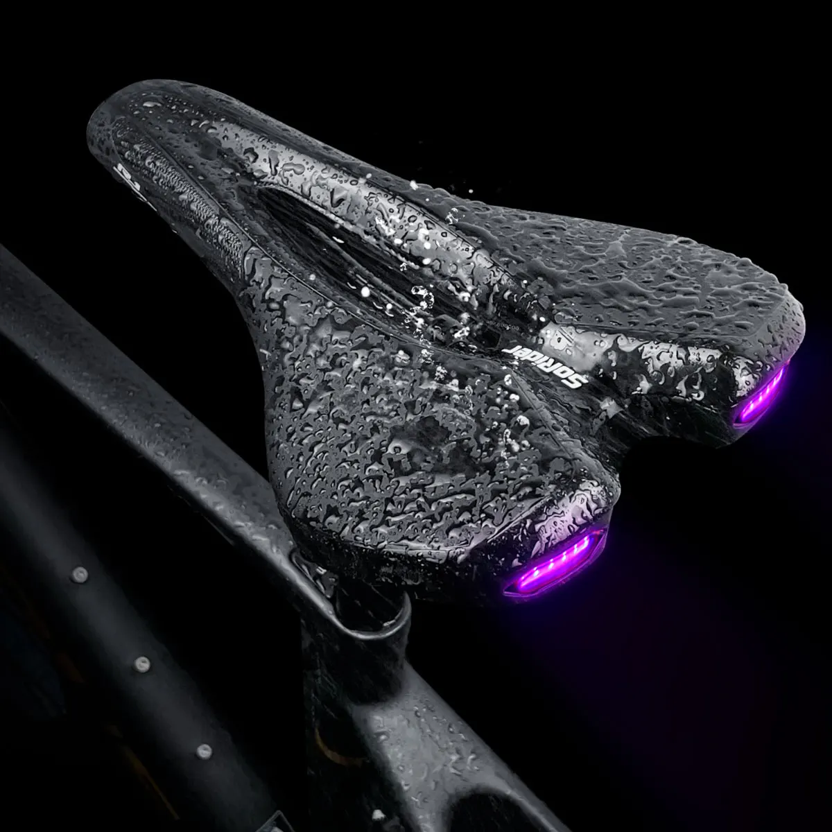 Nighthawk Bike Saddle with Taillights - Image 5