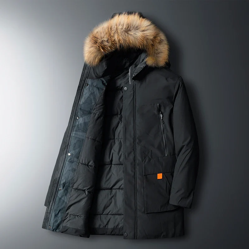Black Oak Men's Parka Jacket - Image 3