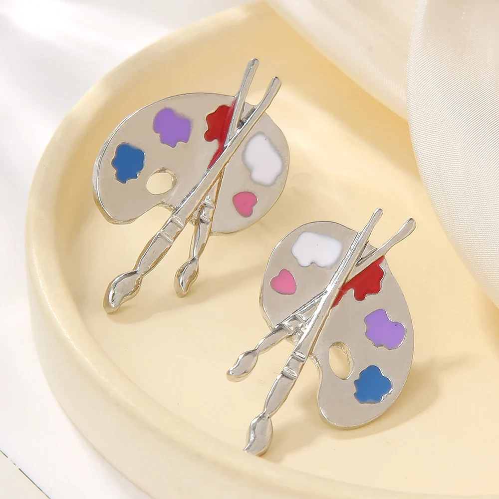 Painter’s Palette Earrings - Image 3