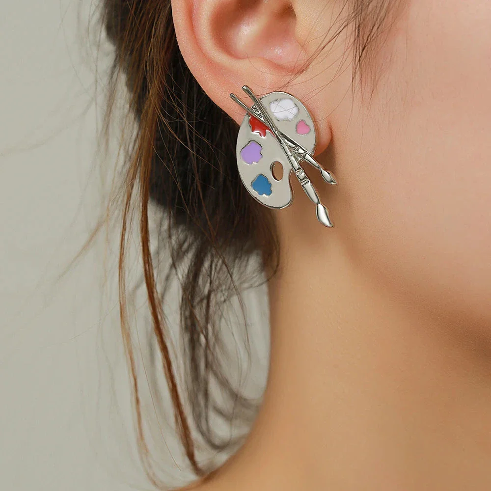Painter’s Palette Earrings - Image 4