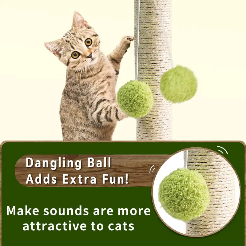 Palm Tree Playground Cat Scratcher - Image 4