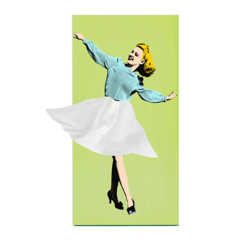 Pin Up Girl Tissue Box - Image 3