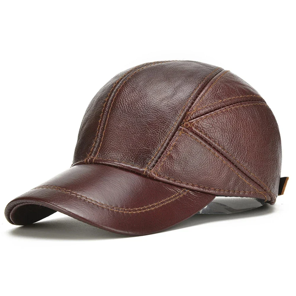 Pioneer Leather Cap - Image 2
