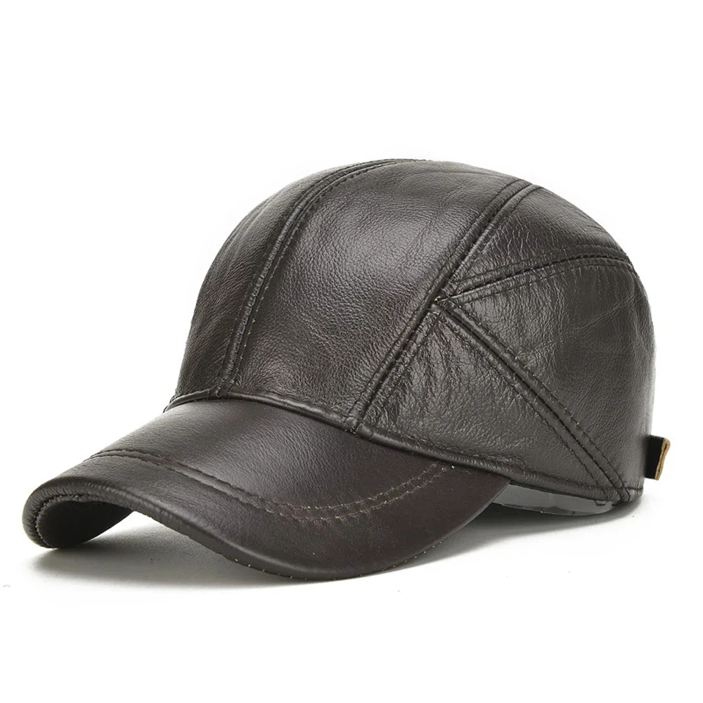 Pioneer Leather Cap - Image 3