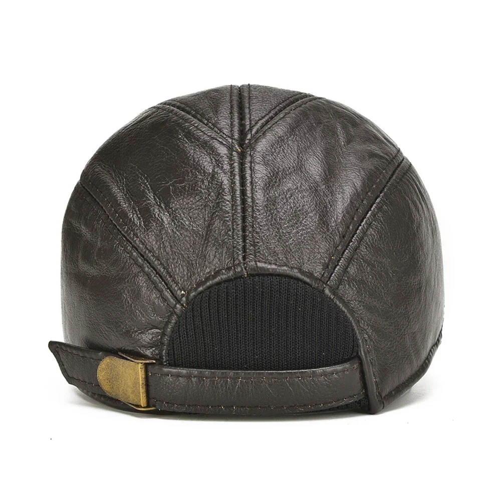 Pioneer Leather Cap - Image 4