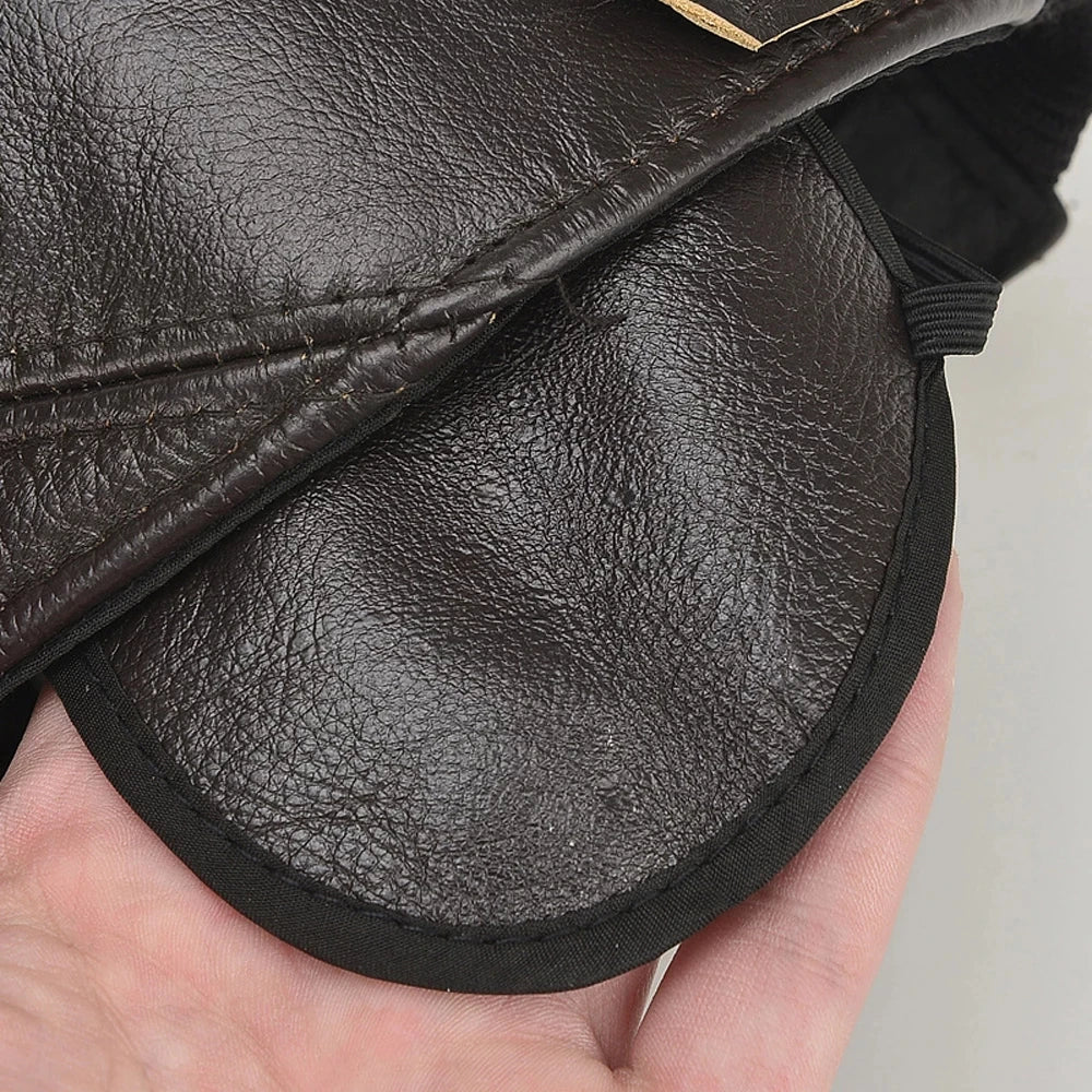 Pioneer Leather Cap - Image 5